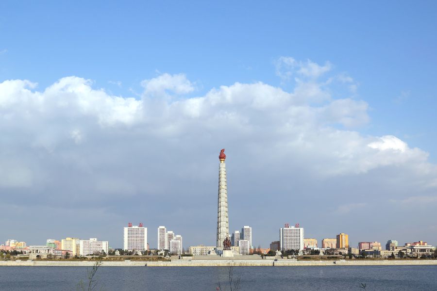 Pyongyang and Juche Tower